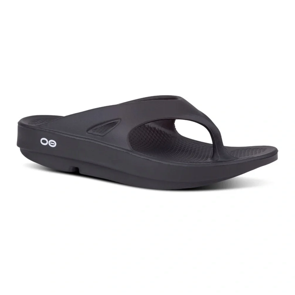 New Oofos Ooriginal Sandals in Black Size 9 Men’s